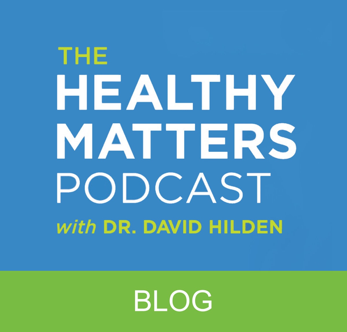 healthy matters blog